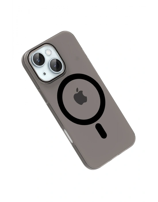 Joko Apple iPhone 14 PC Blank Magsafe Kapak - Siyah
