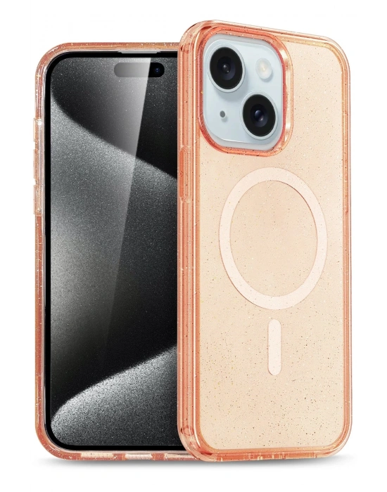Joko Apple iPhone 14 Star Magsafe Kapak - Turuncu