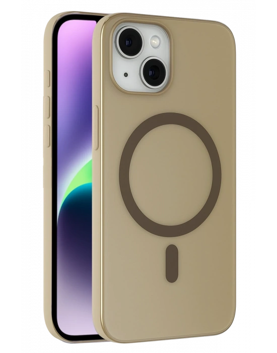 Joko Apple iPhone 14 Tuna PC Slim Magsafe Kapak - Titan Gri