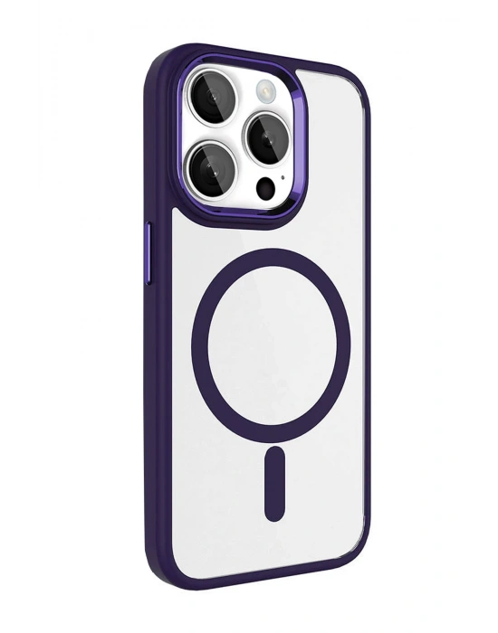 Joko Apple iPhone 15 Pro Max Terea Magsafe Kapak - Derin Mor