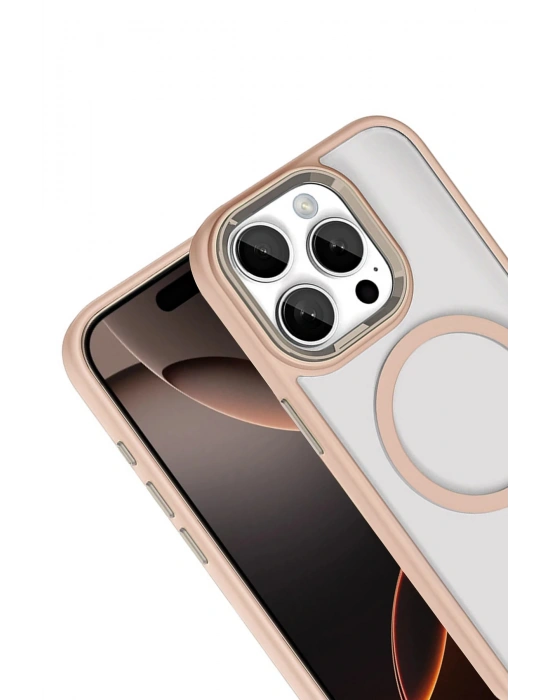 Joko Apple iPhone 15 Pro Max Terea Magsafe Kapak - Gold