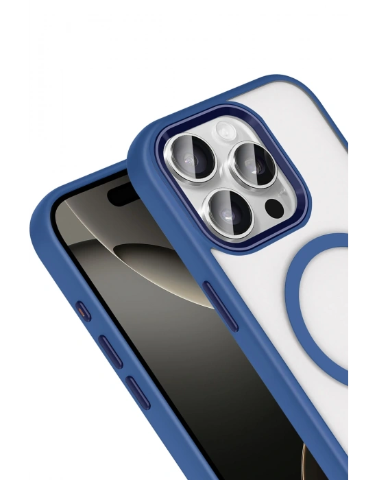 Joko Apple iPhone 15 Pro Max Terea Magsafe Kapak - Lacivert