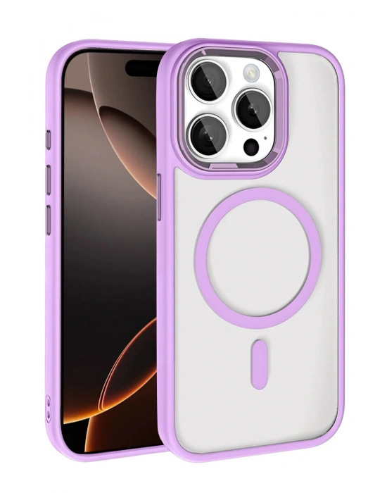 Joko Apple iPhone 15 Pro Max Terea Magsafe Kapak - Lila