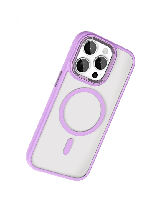 Joko Apple iPhone 15 Pro Max Terea Magsafe Kapak - Lila