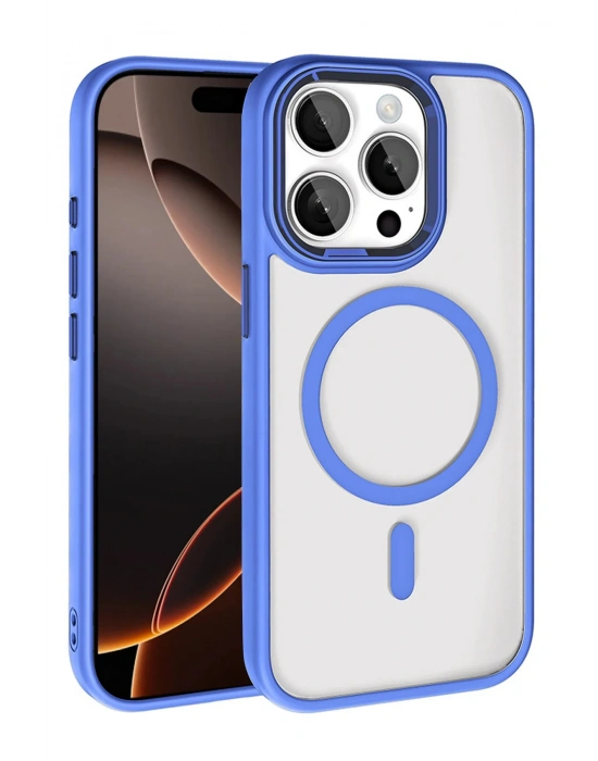Joko Apple iPhone 15 Pro Max Terea Magsafe Kapak - Mavi
