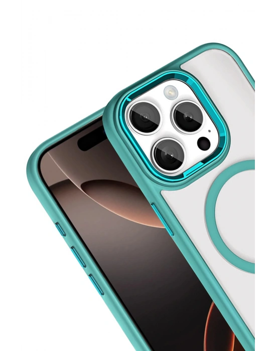 Joko Apple iPhone 15 Pro Max Terea Magsafe Kapak - Yeşil