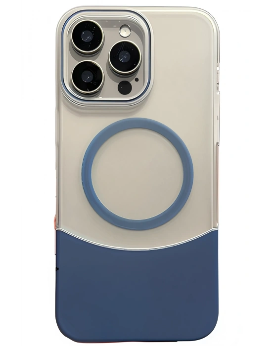 Joko Apple iPhone 15 Pro Max Velar Magsafe Kapak - Lacivert