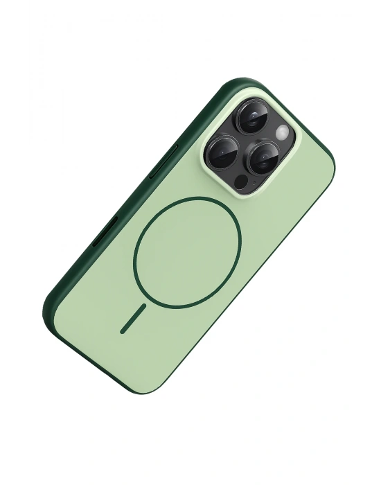 Joko Apple iPhone 16 Pro Max Neva Magsafe Kapak - Koyu Yeşil