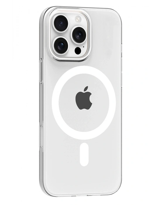 Joko Apple iPhone 16 Pro Max PC Blank Magsafe Kapak - Şeffaf