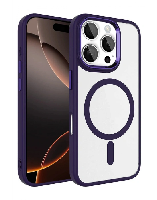 Joko Apple iPhone 16 Pro Max Terea Magsafe Kapak - Derin Mor