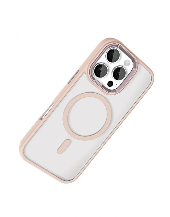 Joko Apple iPhone 16 Pro Max Terea Magsafe Kapak - Pembe