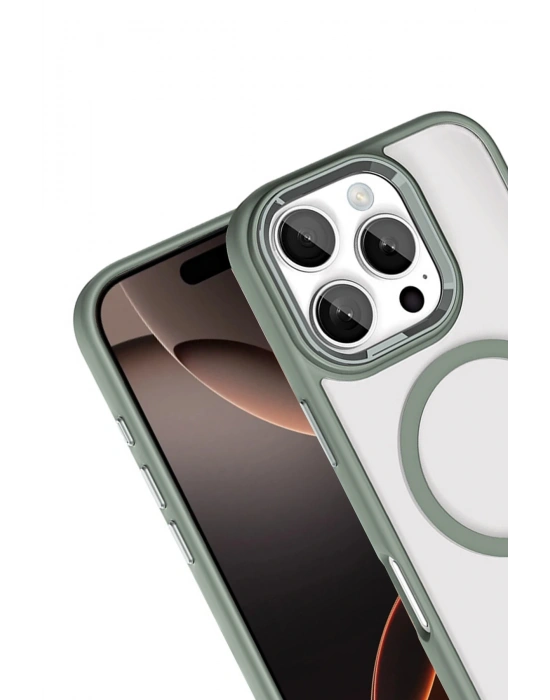 Joko Apple iPhone 16 Pro Max Terea Magsafe Kapak - Titan Gri