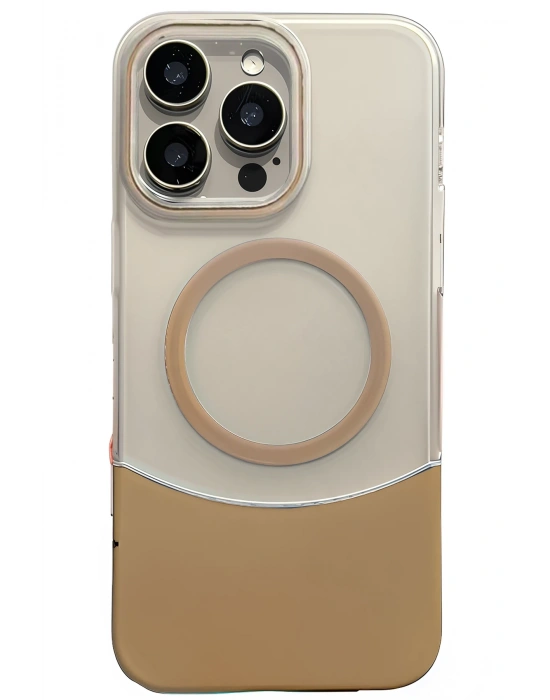 Joko Apple iPhone 16 Pro Max Velar Magsafe Kapak - Çöl Titanyum