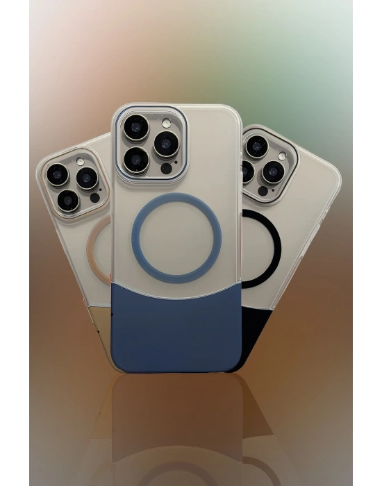 Joko Apple iPhone 16 Pro Velar Magsafe Kapak - Lacivert