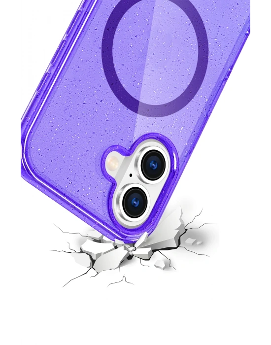 Joko Apple iPhone 16 Star Magsafe Kapak - Mor