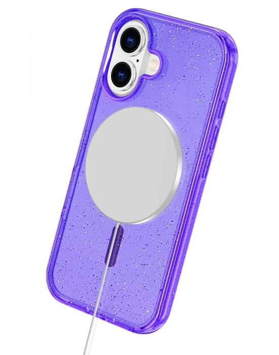 Joko Apple iPhone 16 Star Magsafe Kapak - Mor