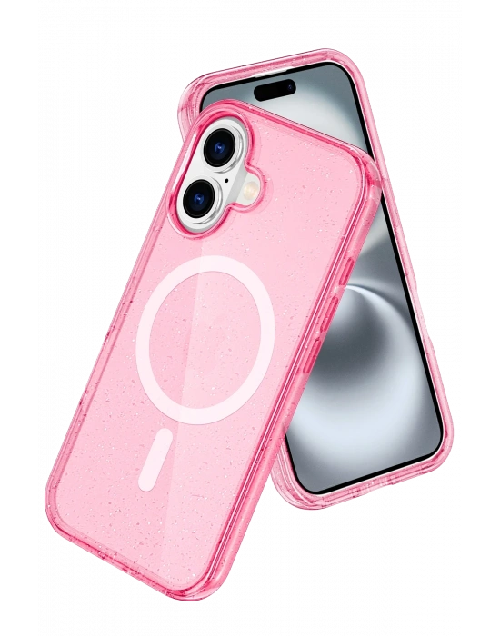 Joko Apple iPhone 16 Star Magsafe Kapak - Pembe