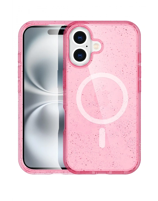 Joko Apple iPhone 16 Star Magsafe Kapak - Pembe