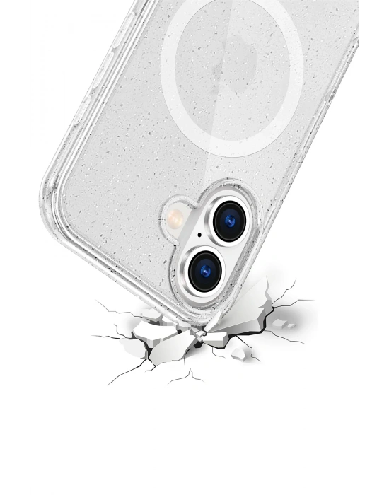 Joko Apple iPhone 16 Star Magsafe Kapak - Şeffaf