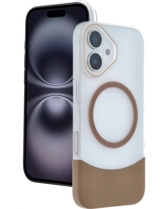 Joko Apple iPhone 16 Velar Magsafe Kapak - Çöl Titanyum