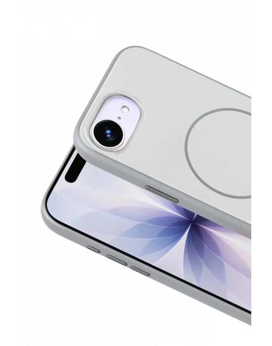 Joko Apple iPhone 16E Neva Magsafe Kapak - Gri