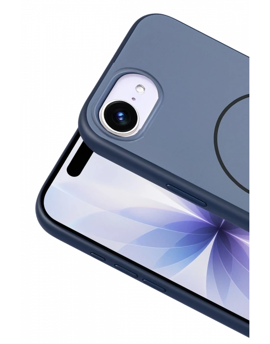 Joko Apple iPhone 16E Neva Magsafe Kapak - Lacivert