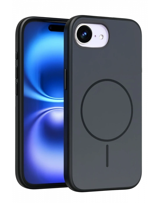 Joko Apple iPhone 16E Neva Magsafe Kapak - Siyah