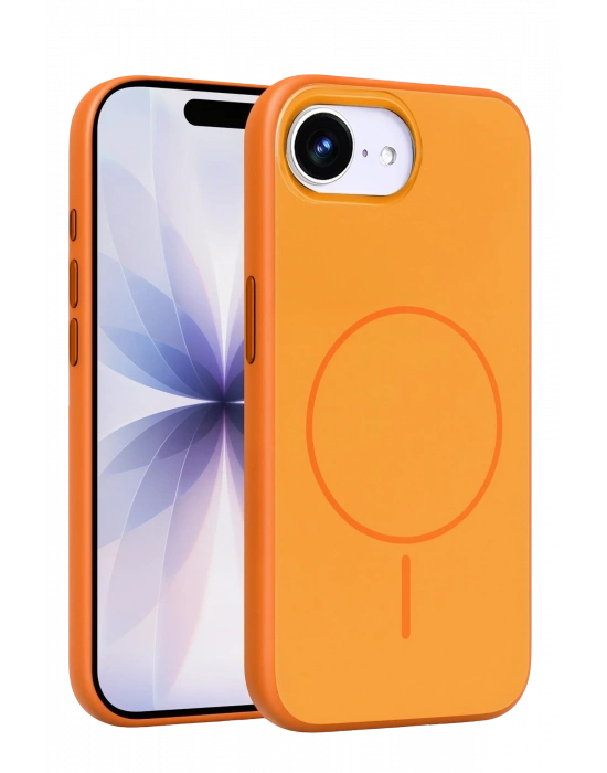 Joko Apple iPhone 16E Neva Magsafe Kapak - Turuncu
