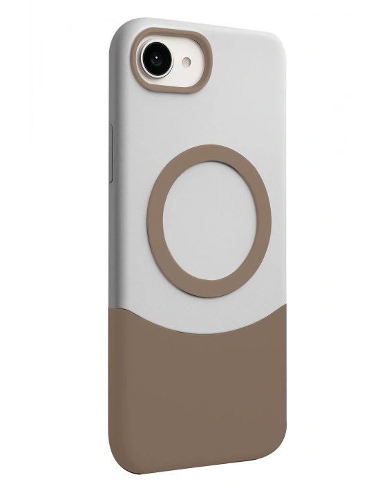 Joko Apple iPhone 16E Velar Magsafe Kapak - Çöl Titanyum