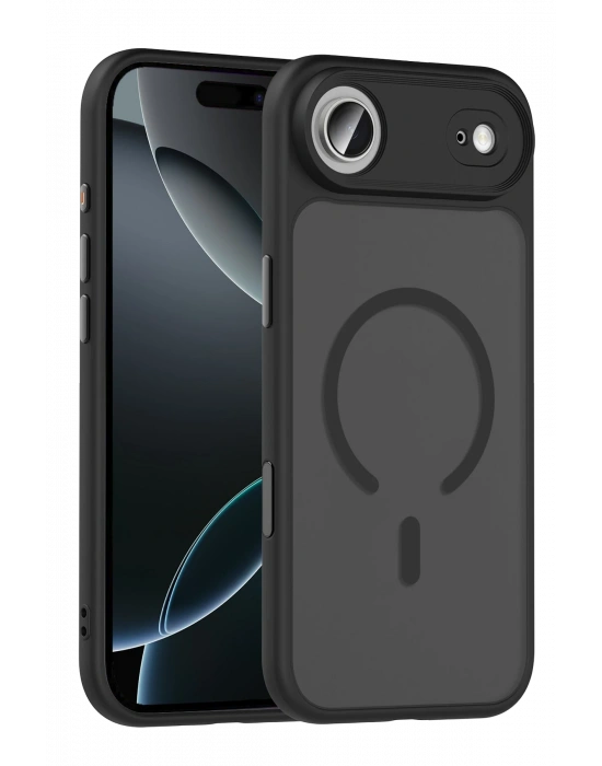 Joko Apple iPhone 17 Air Megane Magsafe Kapak - Siyah