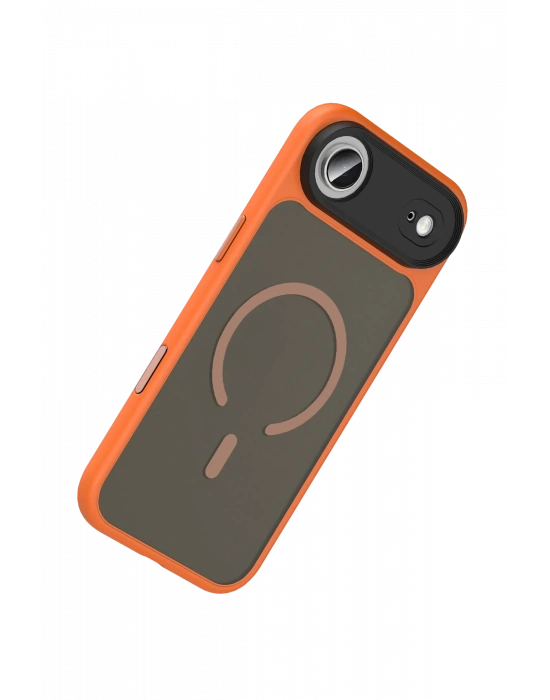 Joko Apple iPhone 17 Air Megane Magsafe Kapak - Turuncu