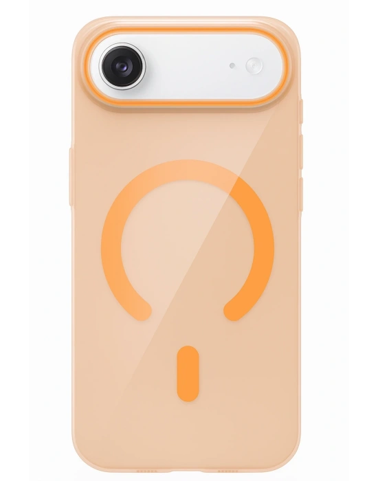 Joko Apple iPhone 17 Air PC Blank Magsafe Kapak - Turuncu