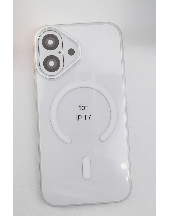 Joko Apple iPhone 17 PC Blank Magsafe Kapak - Şeffaf