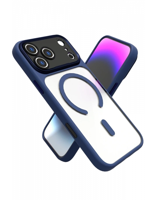 Joko Apple iPhone 17 Pro Hazar Magsafe Kapak - Lacivert