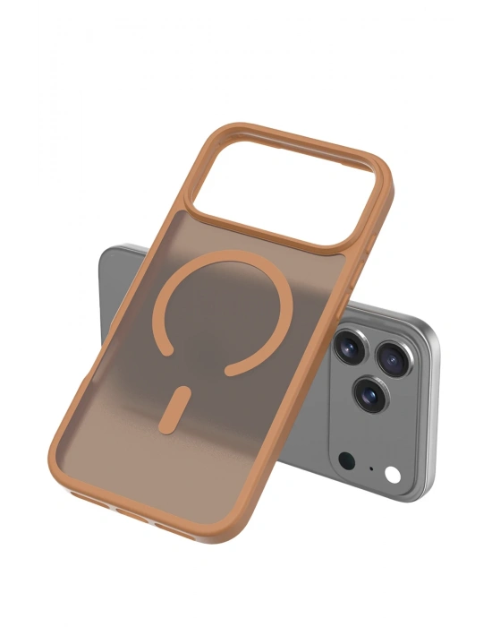 Joko Apple iPhone 17 Pro Jota Magsafe Kapak - Çöl Titanyum