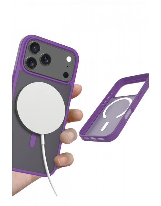 Joko Apple iPhone 17 Pro Jota Magsafe Kapak - Derin Mor