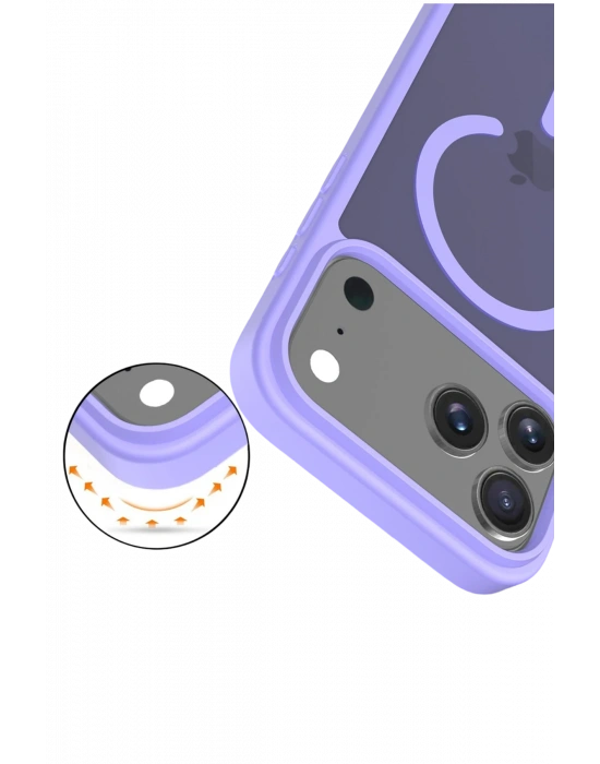 Joko Apple iPhone 17 Pro Jota Magsafe Kapak - Lila