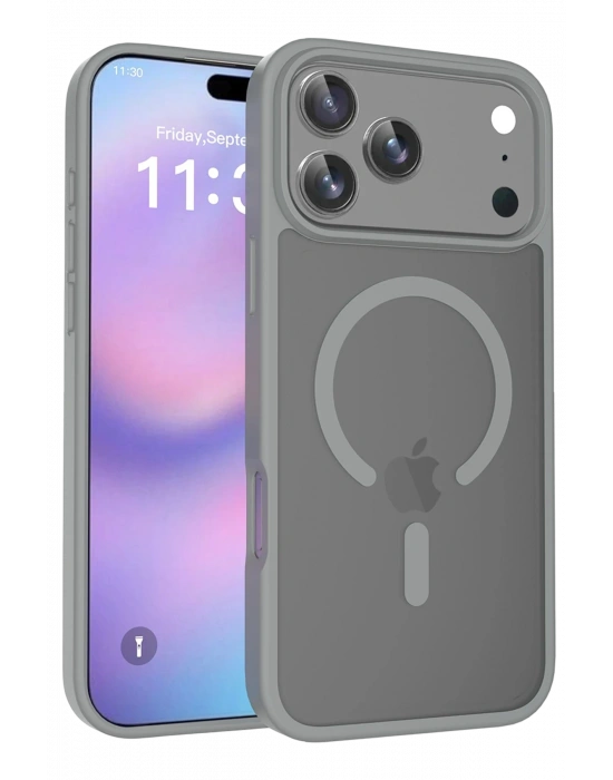 Joko Apple iPhone 17 Pro Jota Magsafe Kapak - Titan Gri