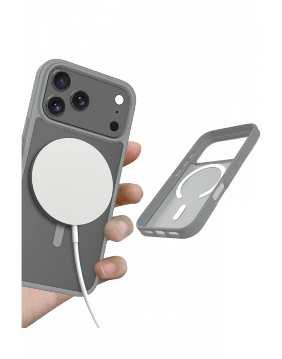 Joko Apple iPhone 17 Pro Jota Magsafe Kapak - Titan Gri