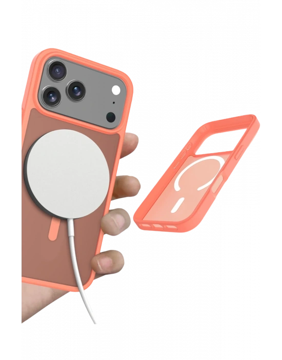 Joko Apple iPhone 17 Pro Jota Magsafe Kapak - Turuncu