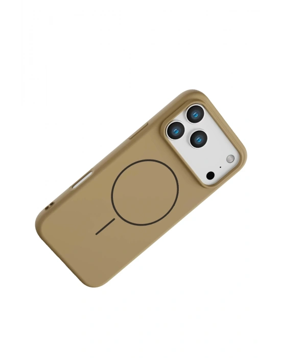 Joko Apple iPhone 17 Pro Jully Magsafe Kapak - Çöl Titanyum