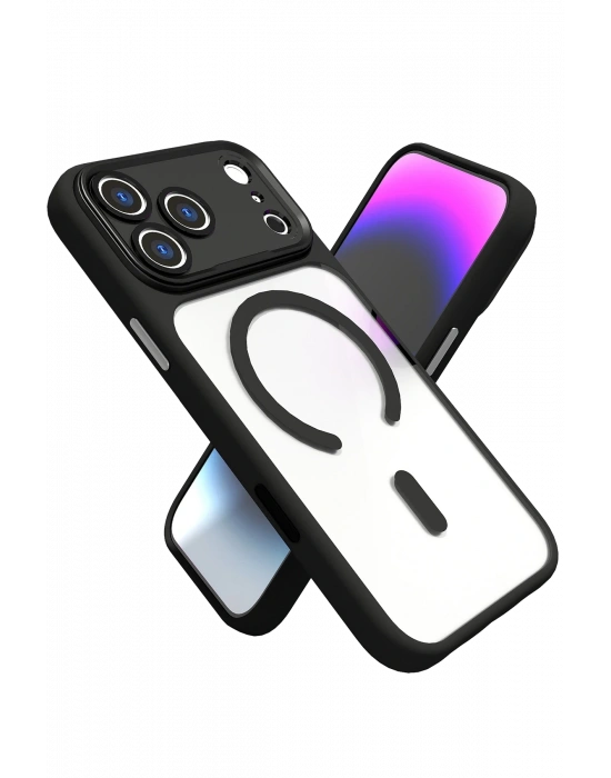 Joko Apple iPhone 17 Pro Max Hazar Magsafe Kapak - Siyah