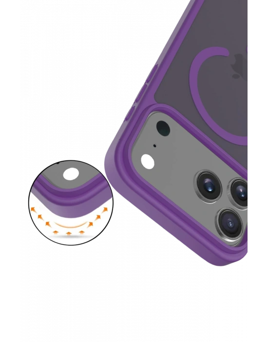 Joko Apple iPhone 17 Pro Max Jota Magsafe Kapak - Derin Mor