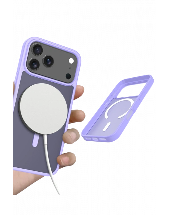 Joko Apple iPhone 17 Pro Max Jota Magsafe Kapak - Lila