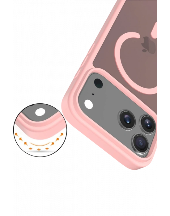 Joko Apple iPhone 17 Pro Max Jota Magsafe Kapak - Pudra