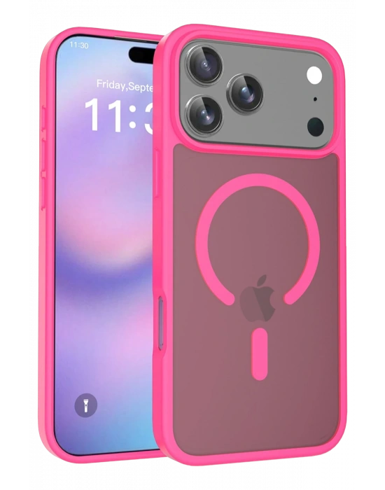 Joko Apple iPhone 17 Pro Max Jota Magsafe Kapak - Rose