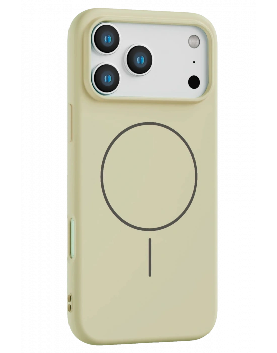 Joko Apple iPhone 17 Pro Max Jully Magsafe Kapak - Bej