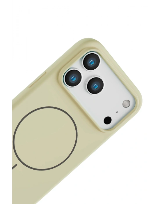 Joko Apple iPhone 17 Pro Max Jully Magsafe Kapak - Bej