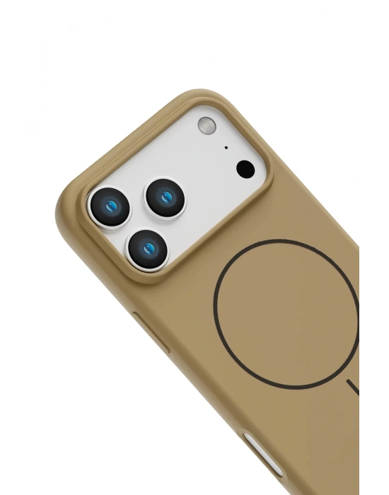 Joko Apple iPhone 17 Pro Max Jully Magsafe Kapak - Çöl Titanyum