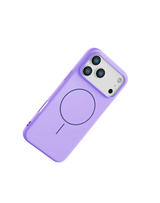 Joko Apple iPhone 17 Pro Max Jully Magsafe Kapak - Lila